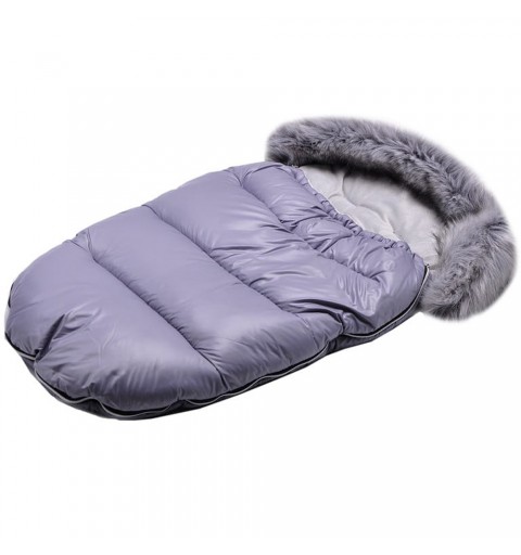 Śpiwór Kokon z Liskiem Matpol do wózka, sanek, Uniwersalny | Szary